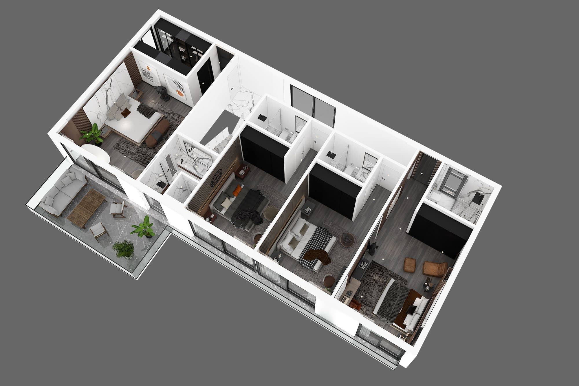 Çatalköy Villas – Grundriss 9