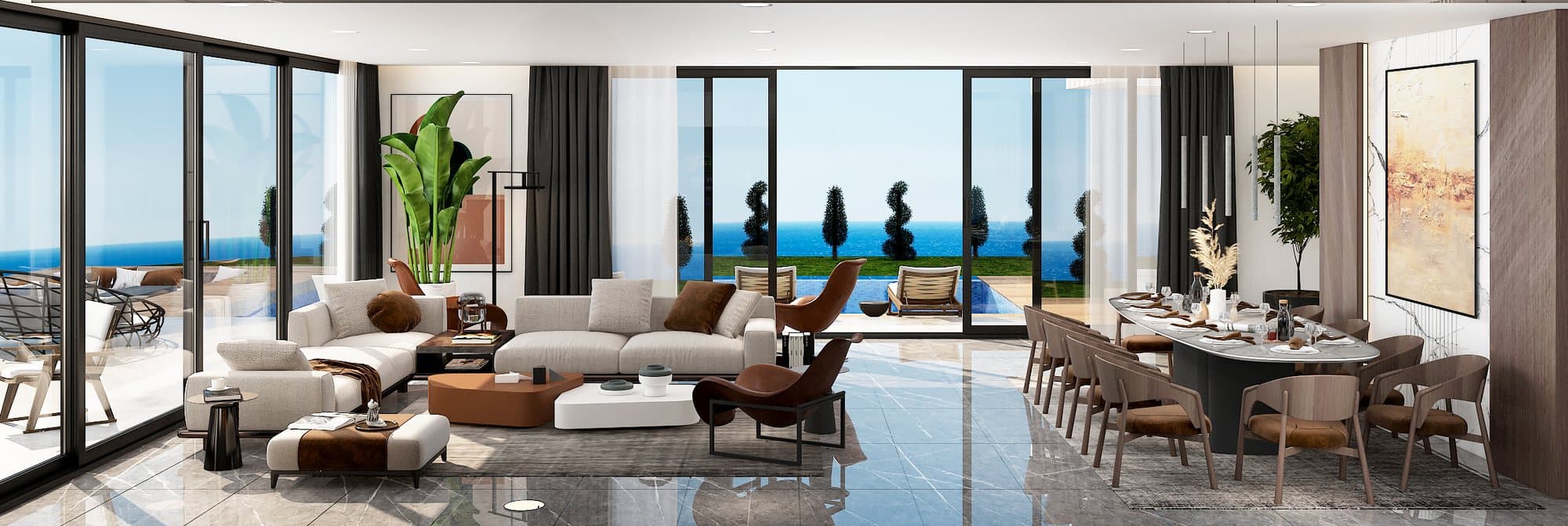 Çatalköy Villas – Innenansicht 1