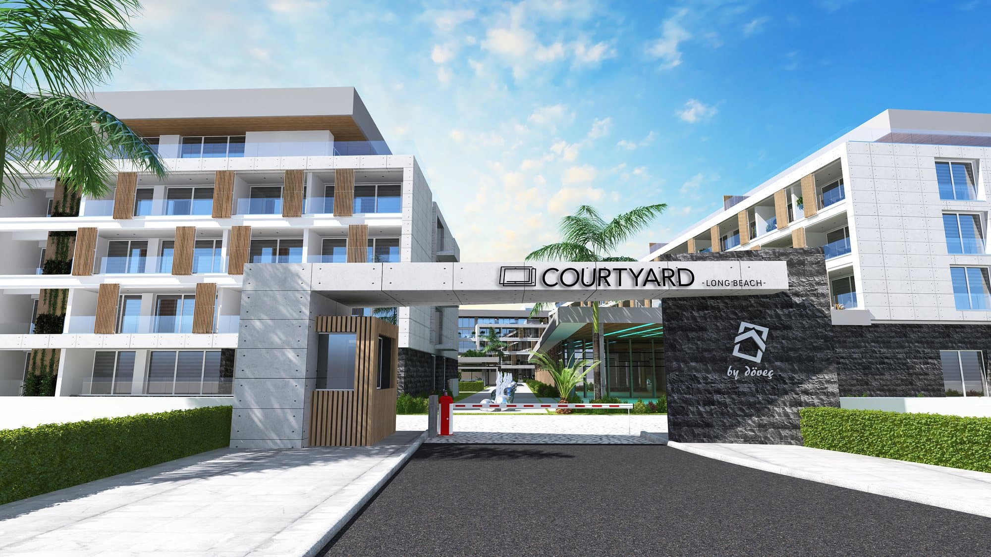 Courtyard Long Beach – Außenansicht 1