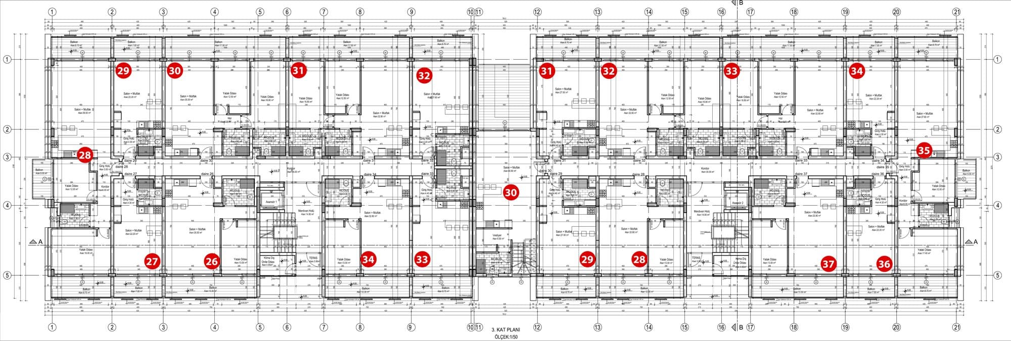 Courtyard Long Beach – Grundriss 6