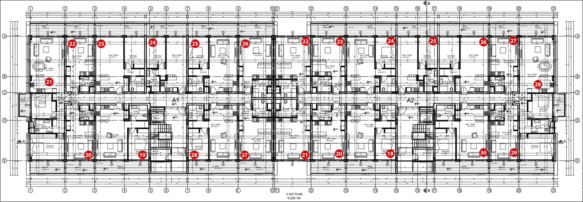 Courtyard Long Beach – Grundriss 10