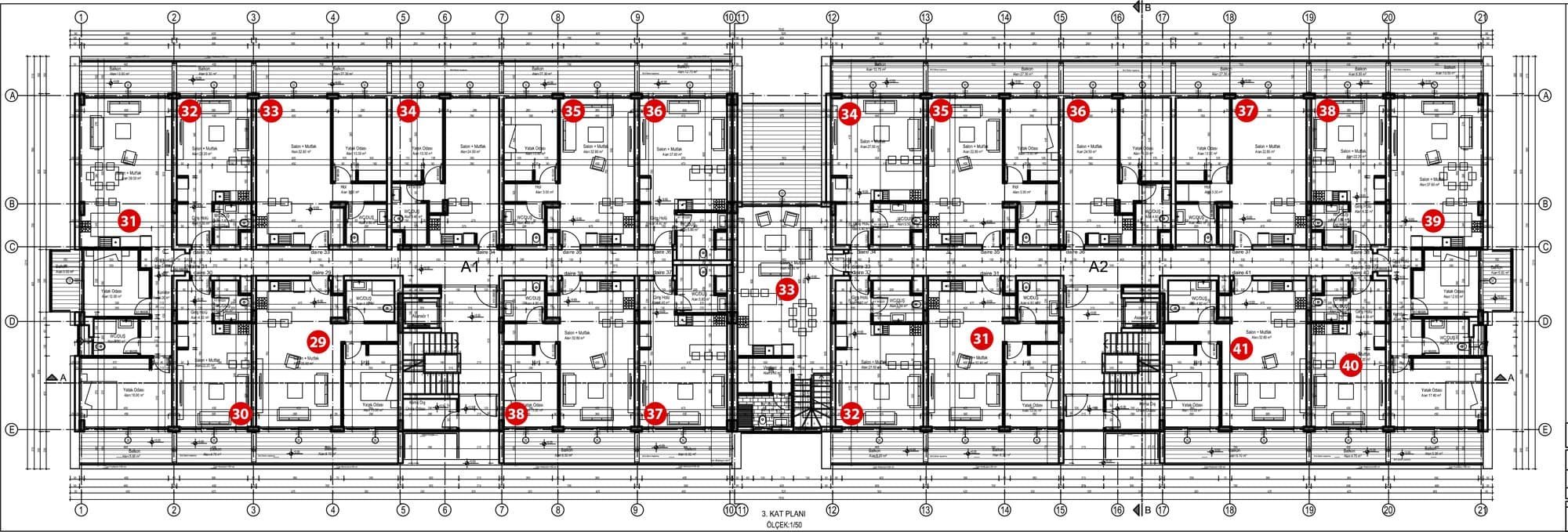 Courtyard Long Beach – Grundriss 11