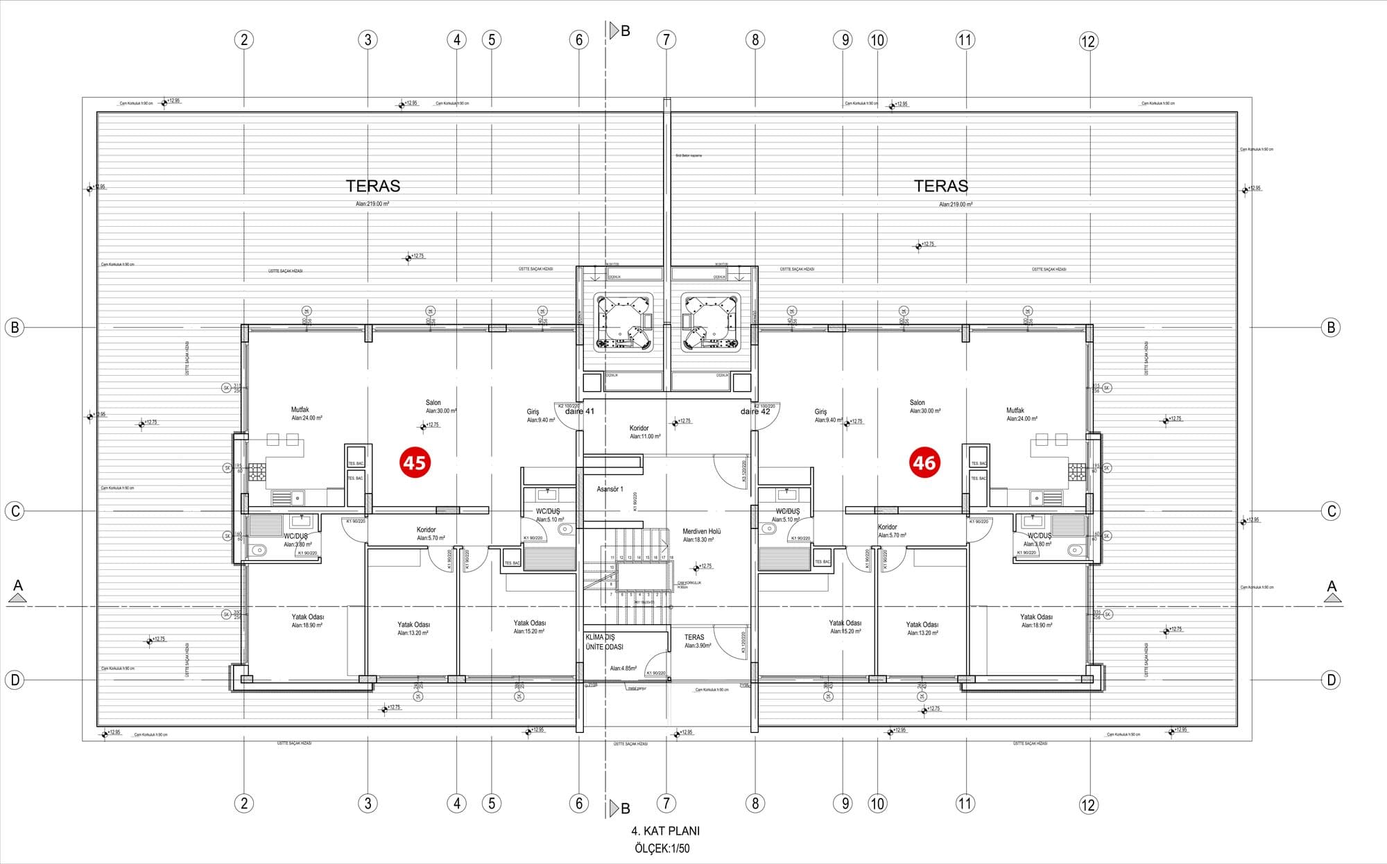 Courtyard Long Beach – Grundriss 16