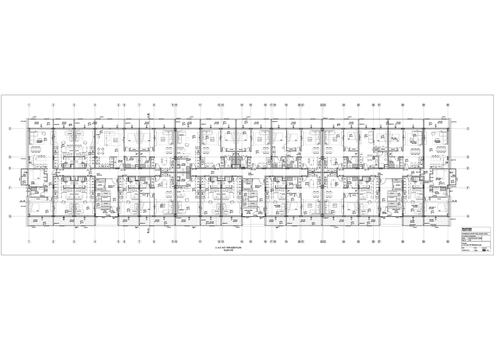 Courtyard Long Beach – Grundriss 23