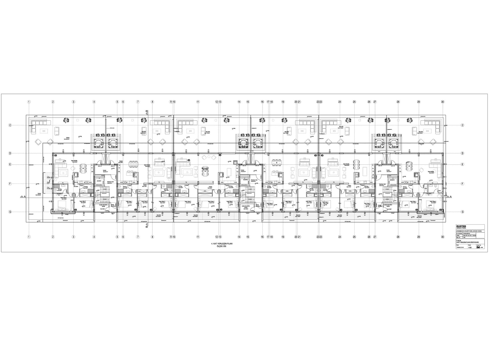 Courtyard Long Beach – Grundriss 24