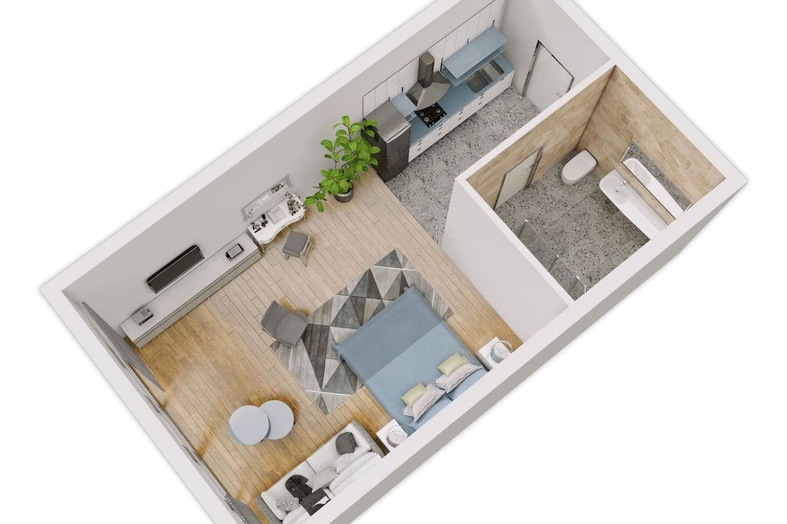 DeJa Blue Wellness Resort – Grundriss 1