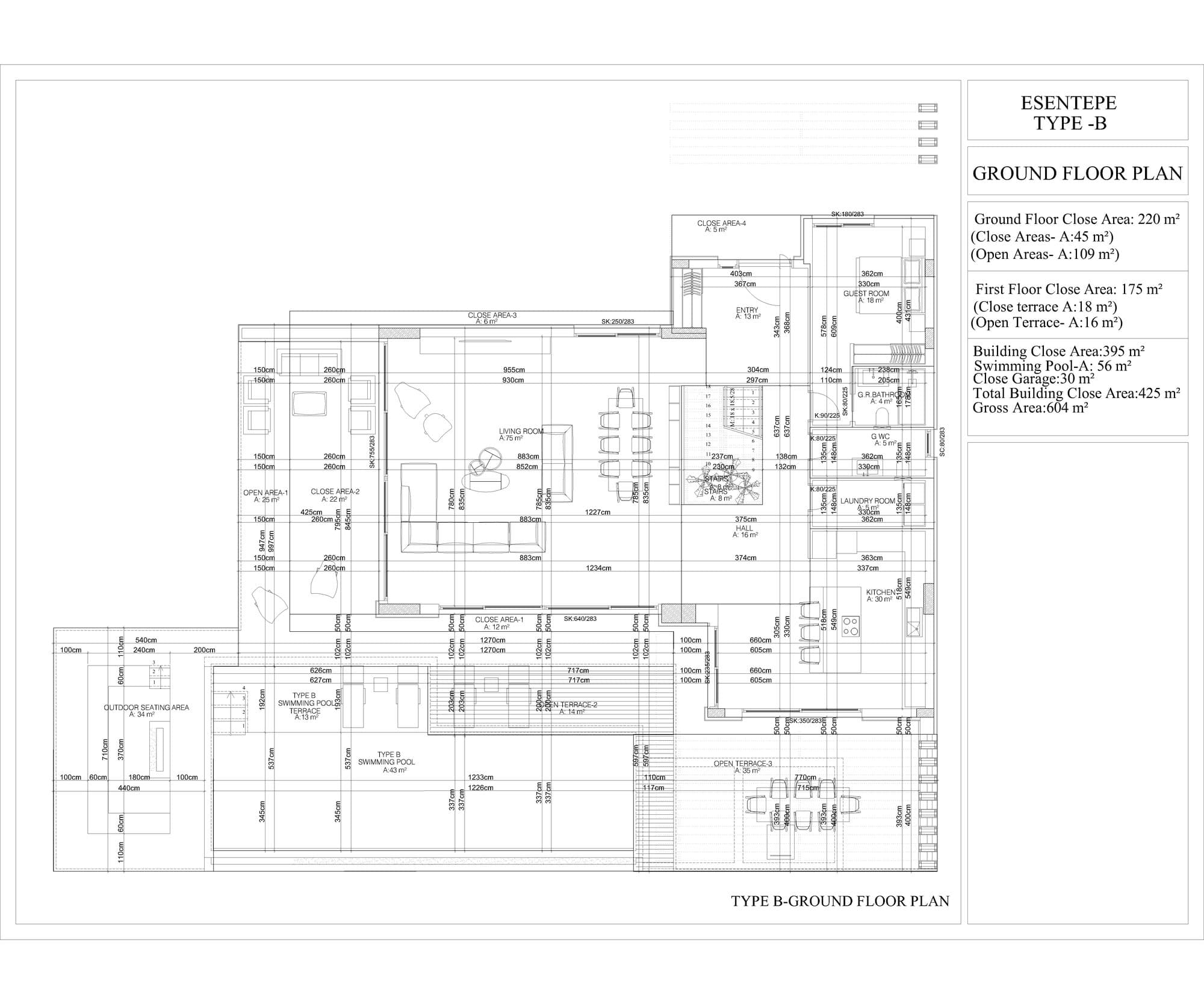 Esentepe Villas – Grundriss 8