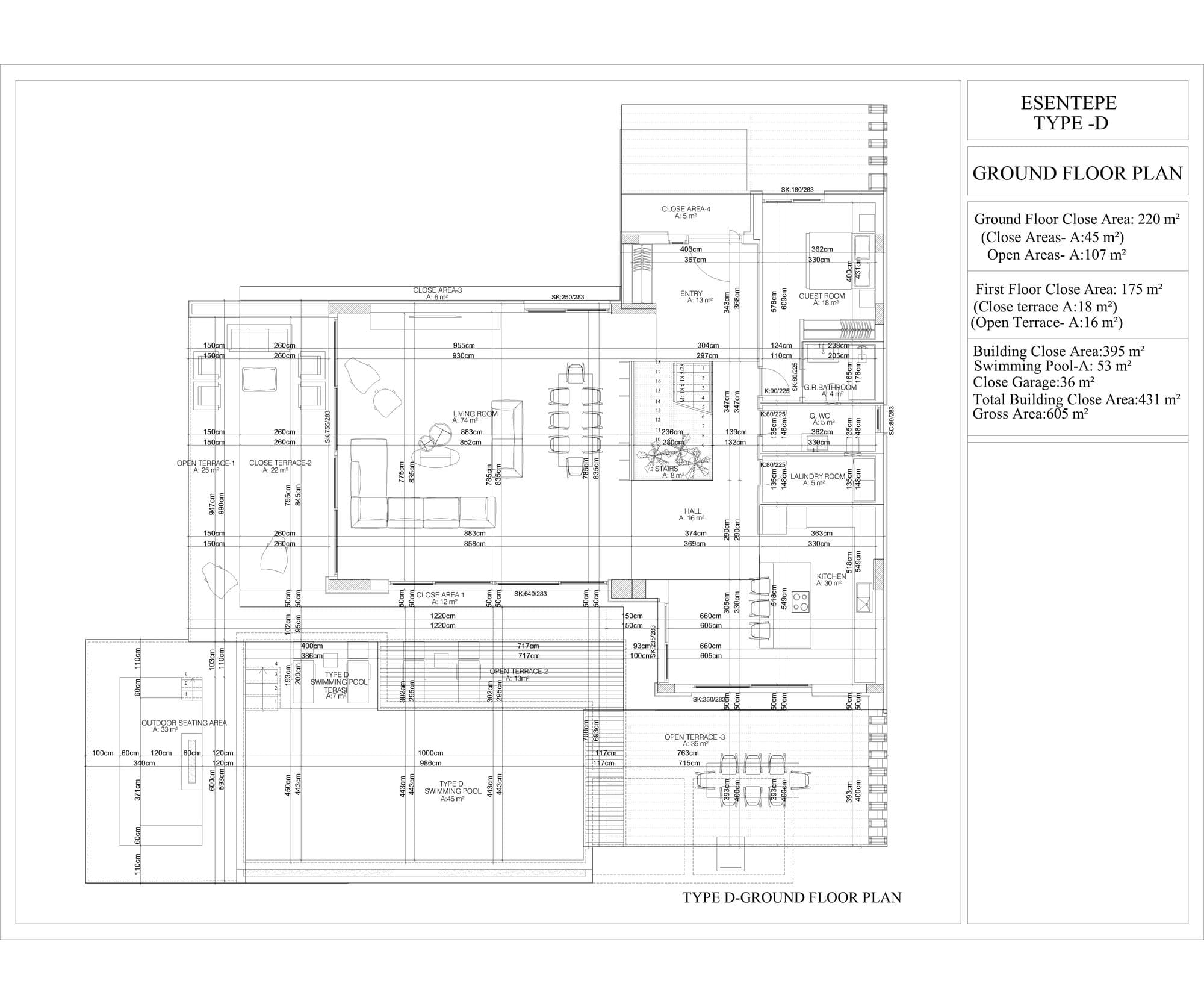 Esentepe Villas – Grundriss 13