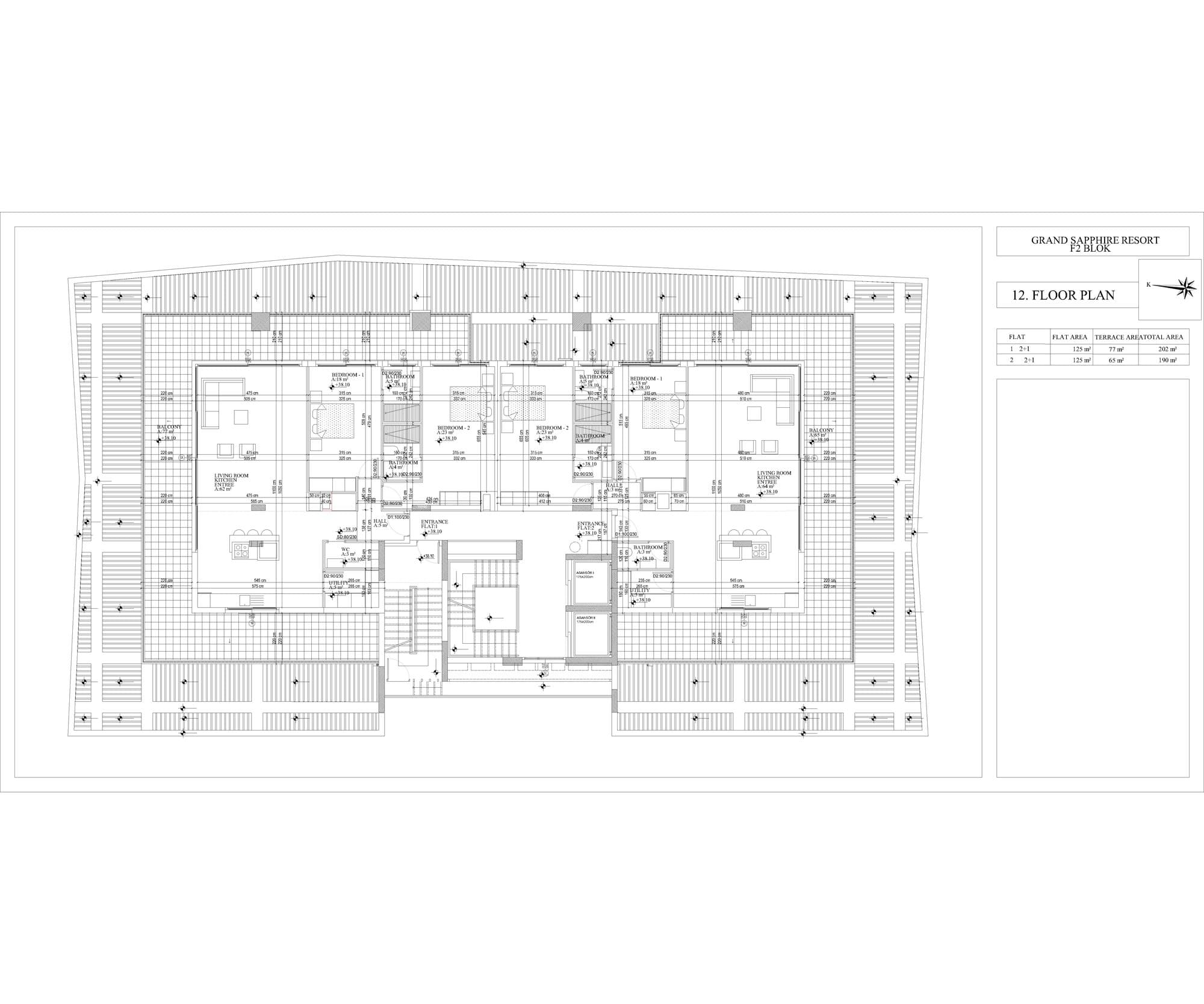 Grand Sapphire F Blok – Grundriss 28