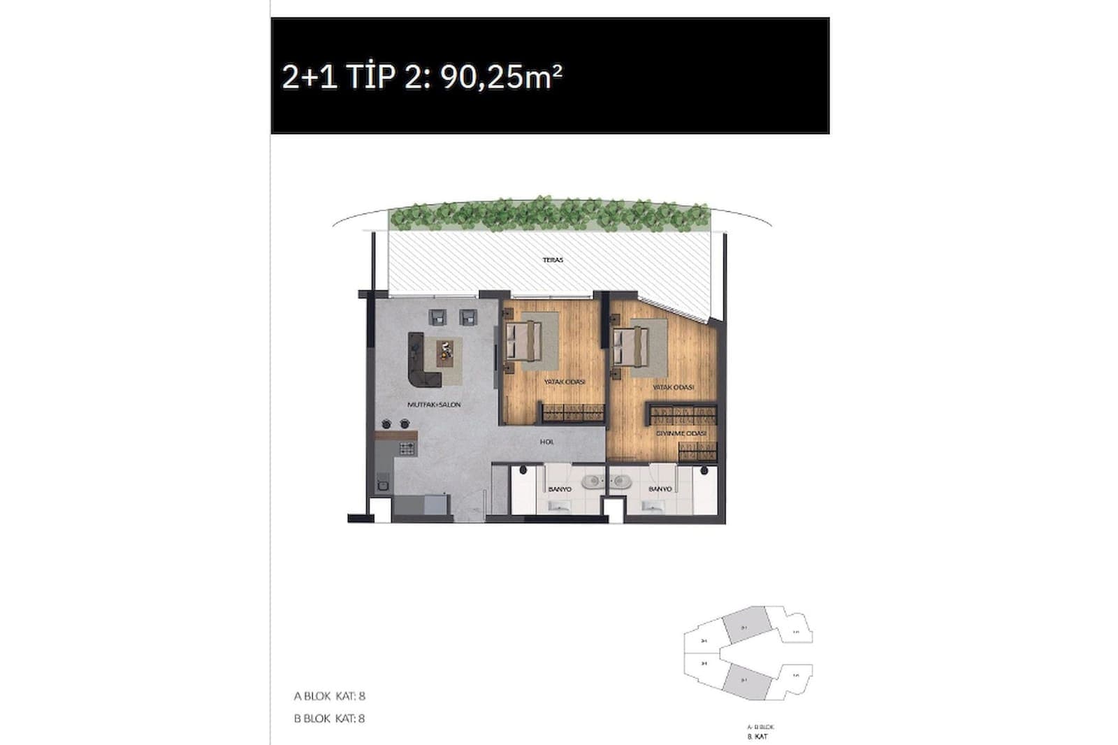 Infinity - Dedeman Suites & Residence – Grundriss 10