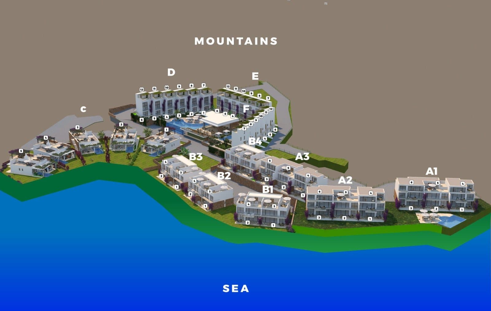 Malibu – Lageplan 2