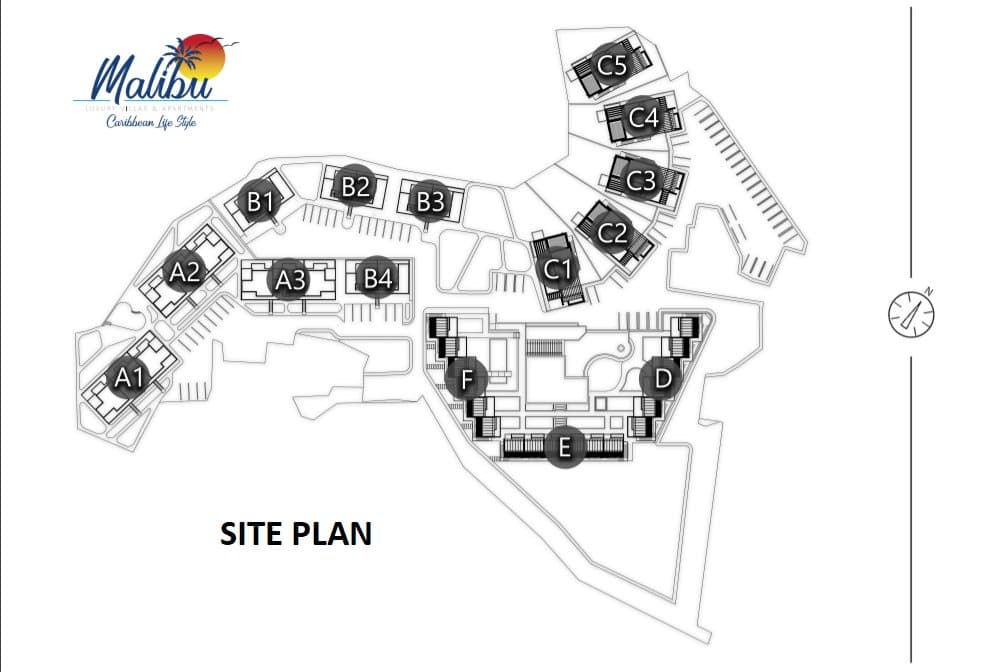 Malibu – Lageplan 4
