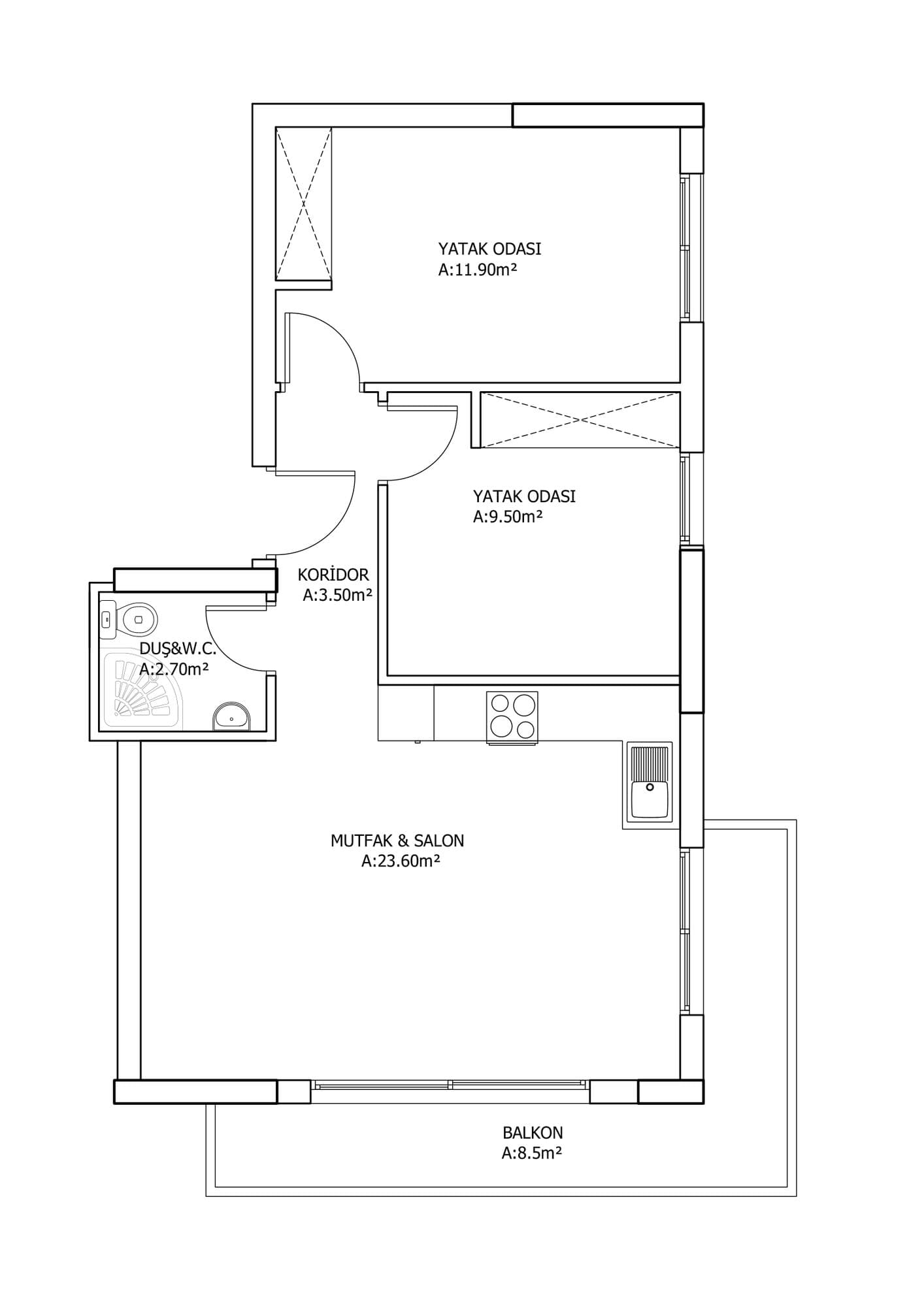 McKenzie Gold Residence – Grundriss 4