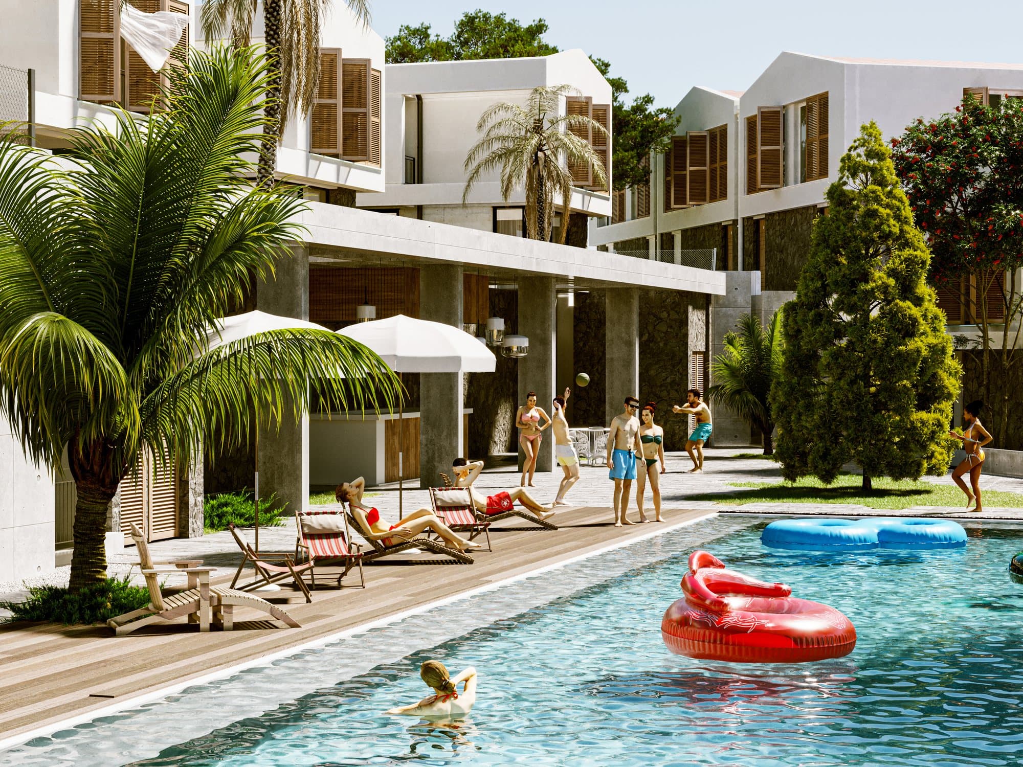Mediterranean Villas – Außenansicht 1