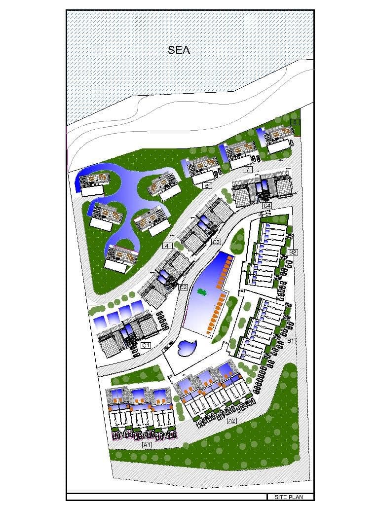 Mykonos Homes – Lageplan 6