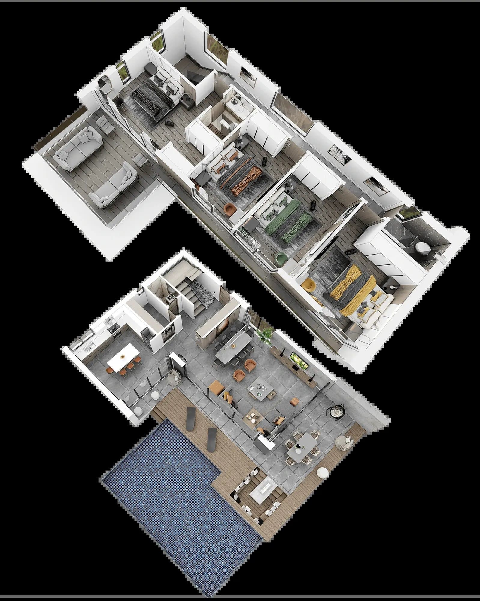 NorthernLAND Villas: Alsancak – Grundriss 2