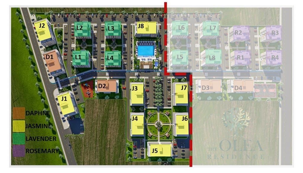 Olea Residance – Lageplan 4