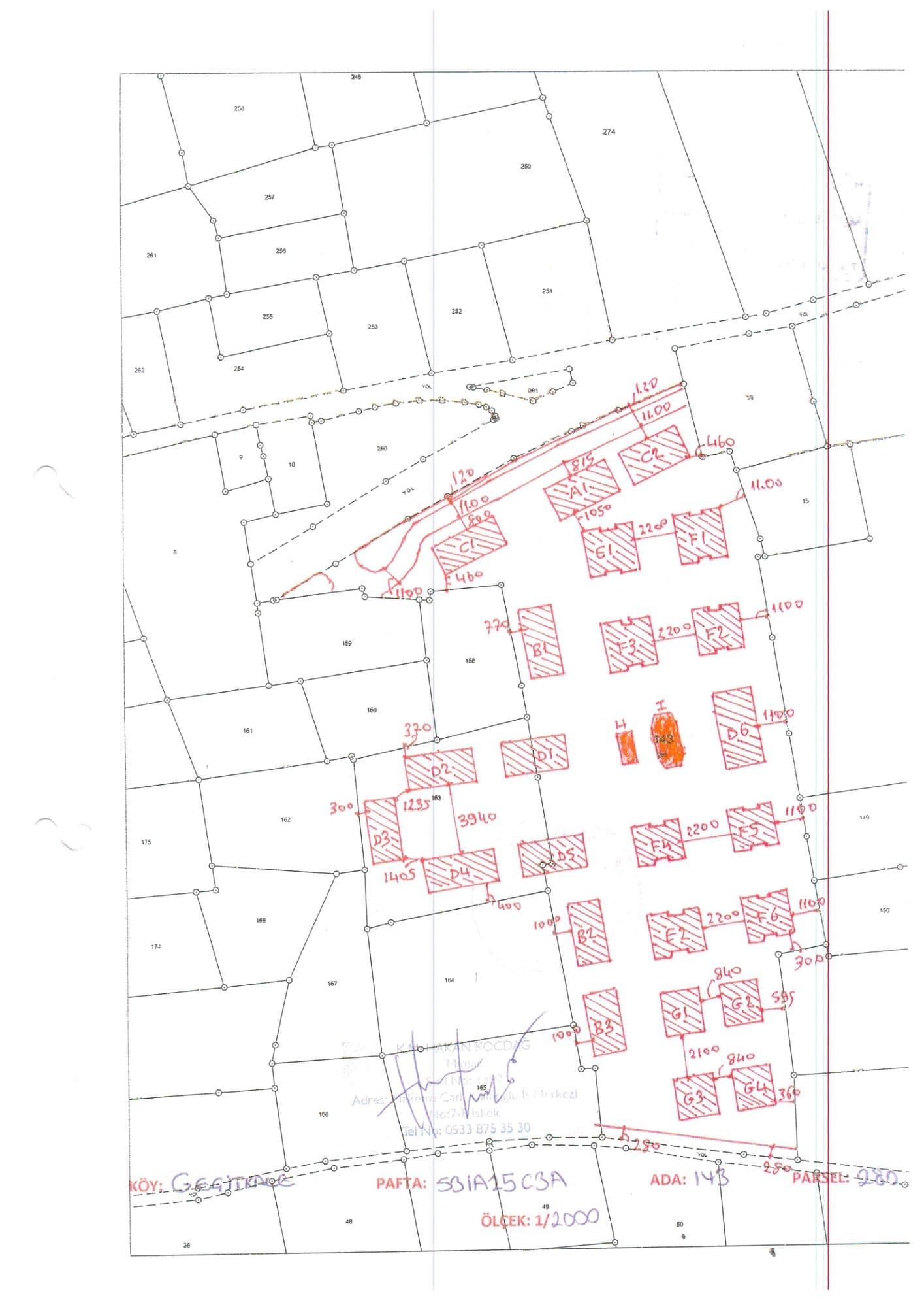 Olea Residance – Lageplan 8
