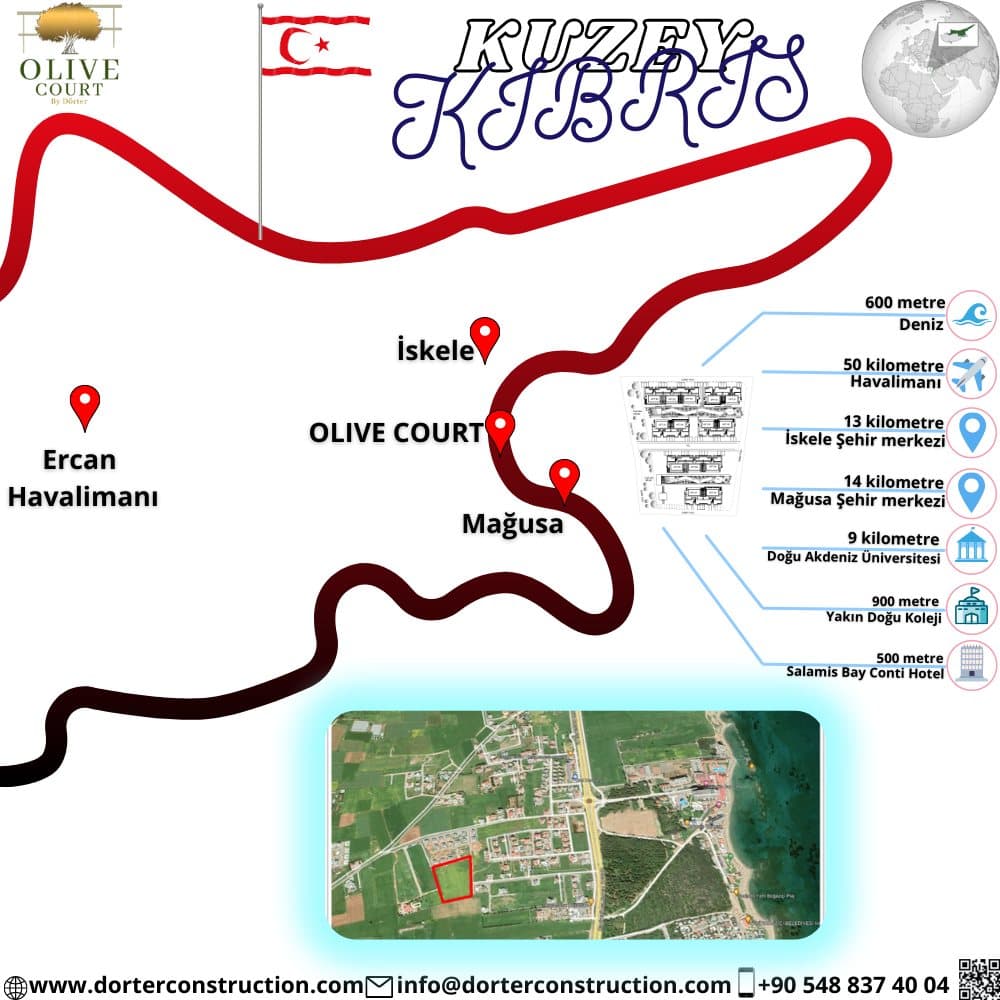 Olive Court – Lageplan 2
