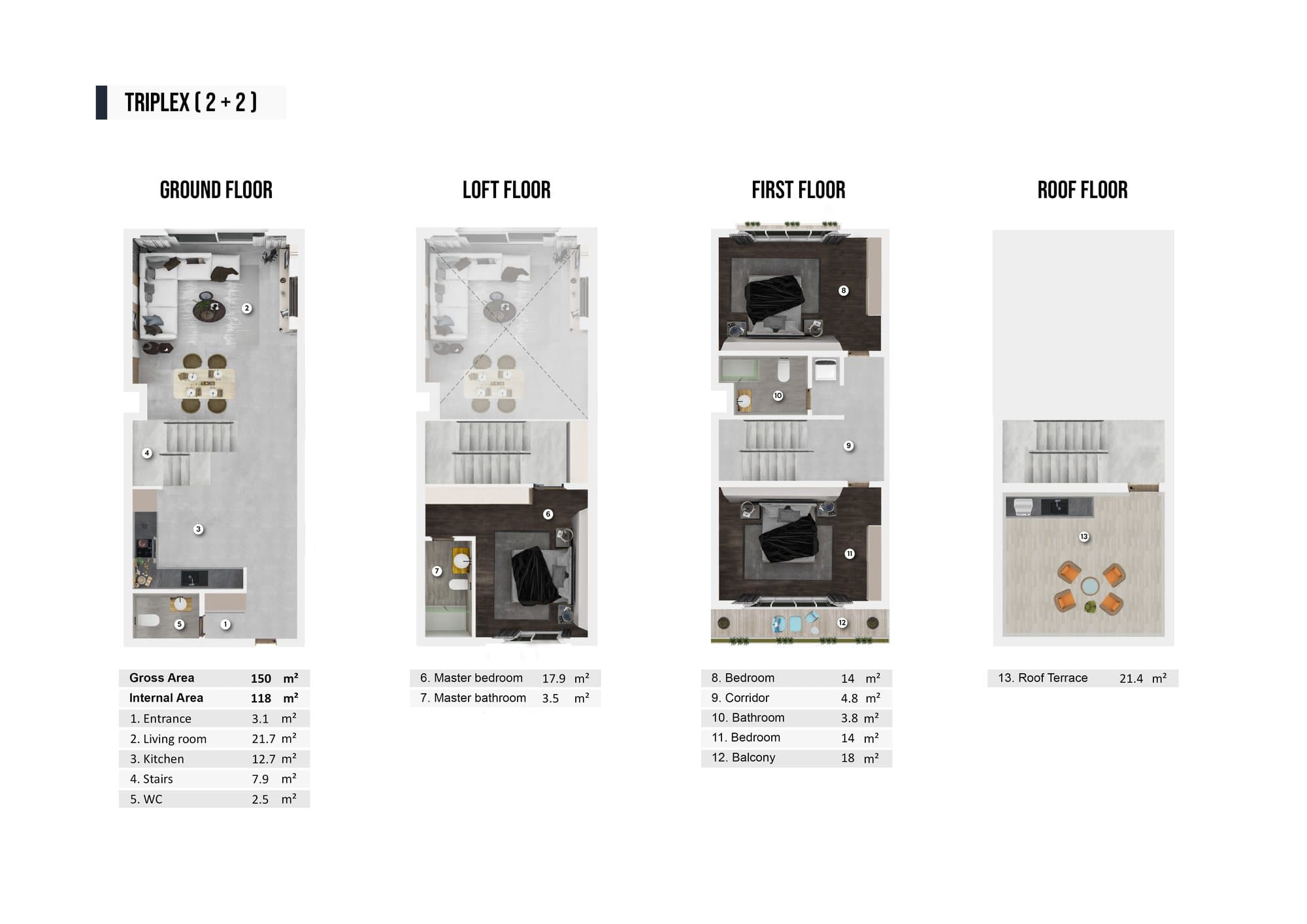 Olive Court 2 – Grundriss 3