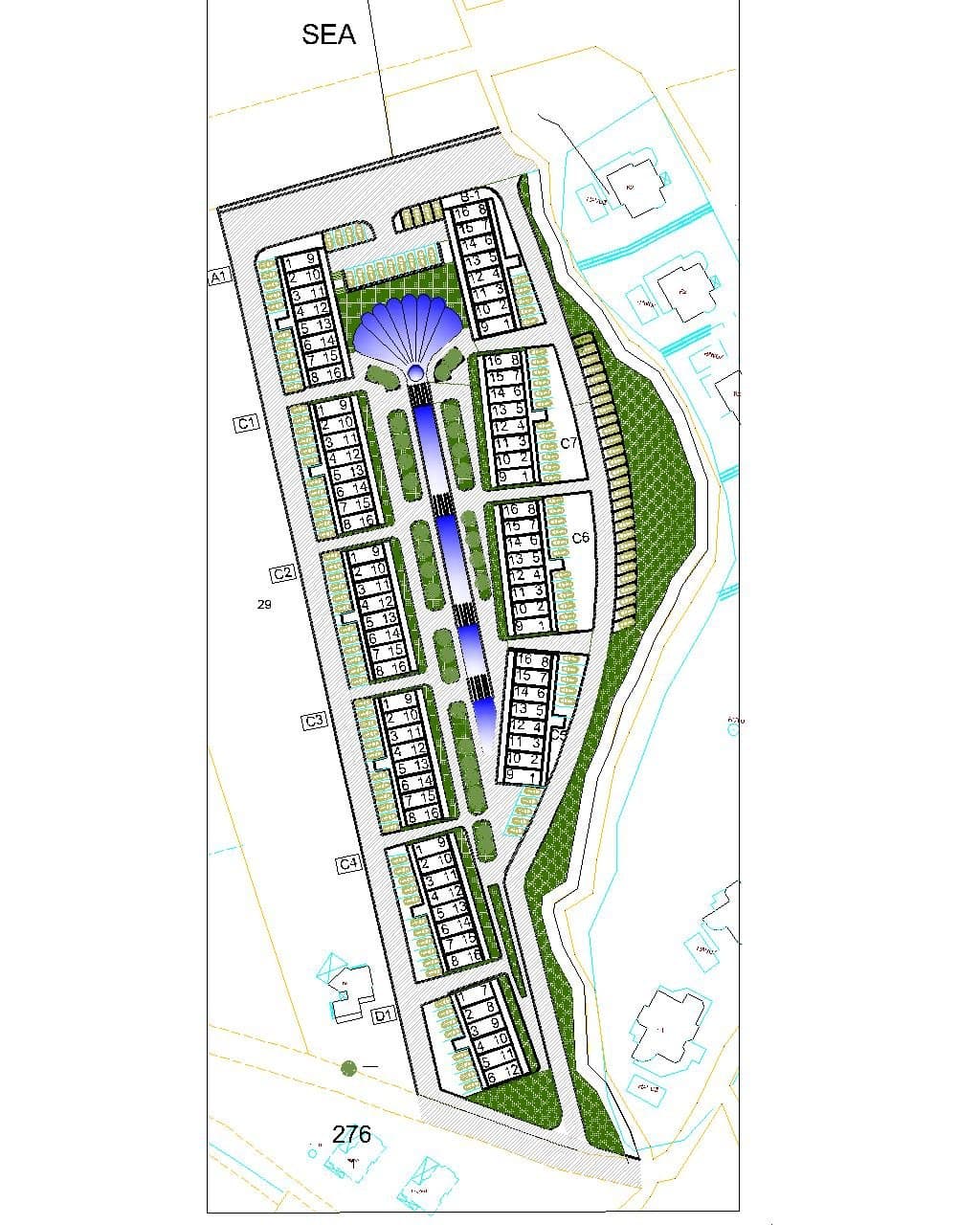 Pearl Island Homes – Lageplan 4