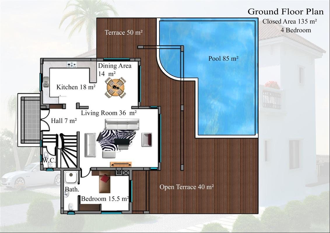Sea Magic Villas – Grundriss 6